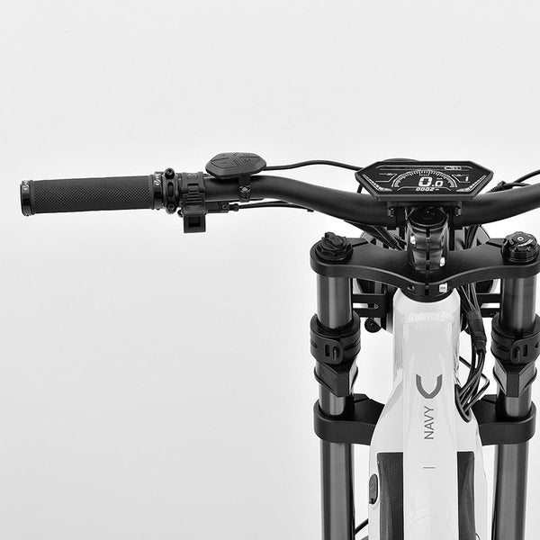 NAVY Fatbike Électrique 20" 250W 48V 15Ah - Vélo Électrique Tout Terrain Aluminium Bleu Marine