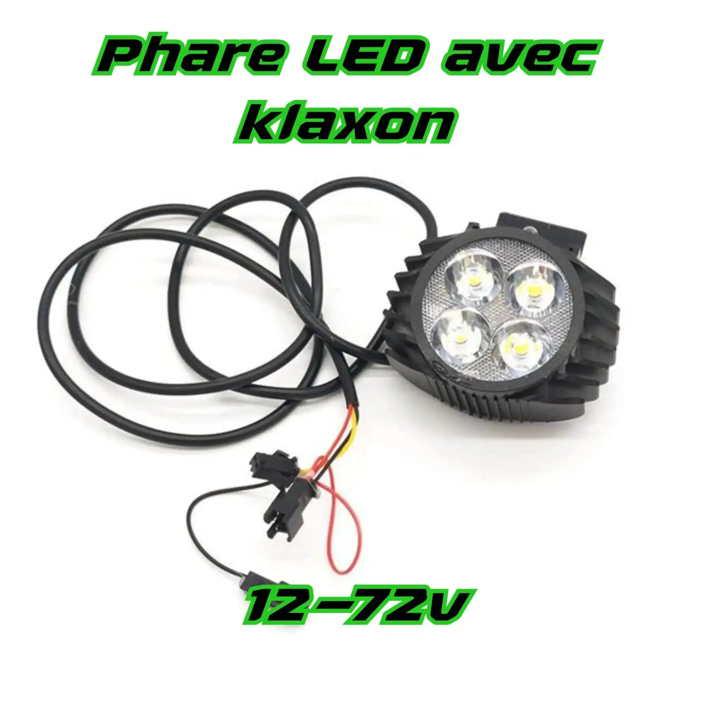 Phare LED avec klaxon Trott-Riders