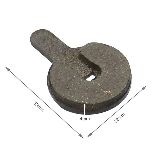 Plaquette de frein CT-011-R en résine Kukirin