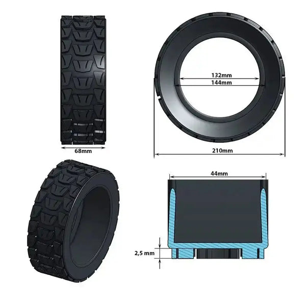 Pneu Offroad | 8,5x3-5,5 Edition GEL Xuancheng