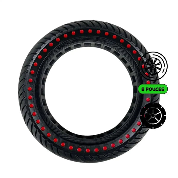 Pneu plein 8.5 pouces trottinette électriques Xiaomi M365, Pro, 2, 3, 1S, Essential - Trott-Riders