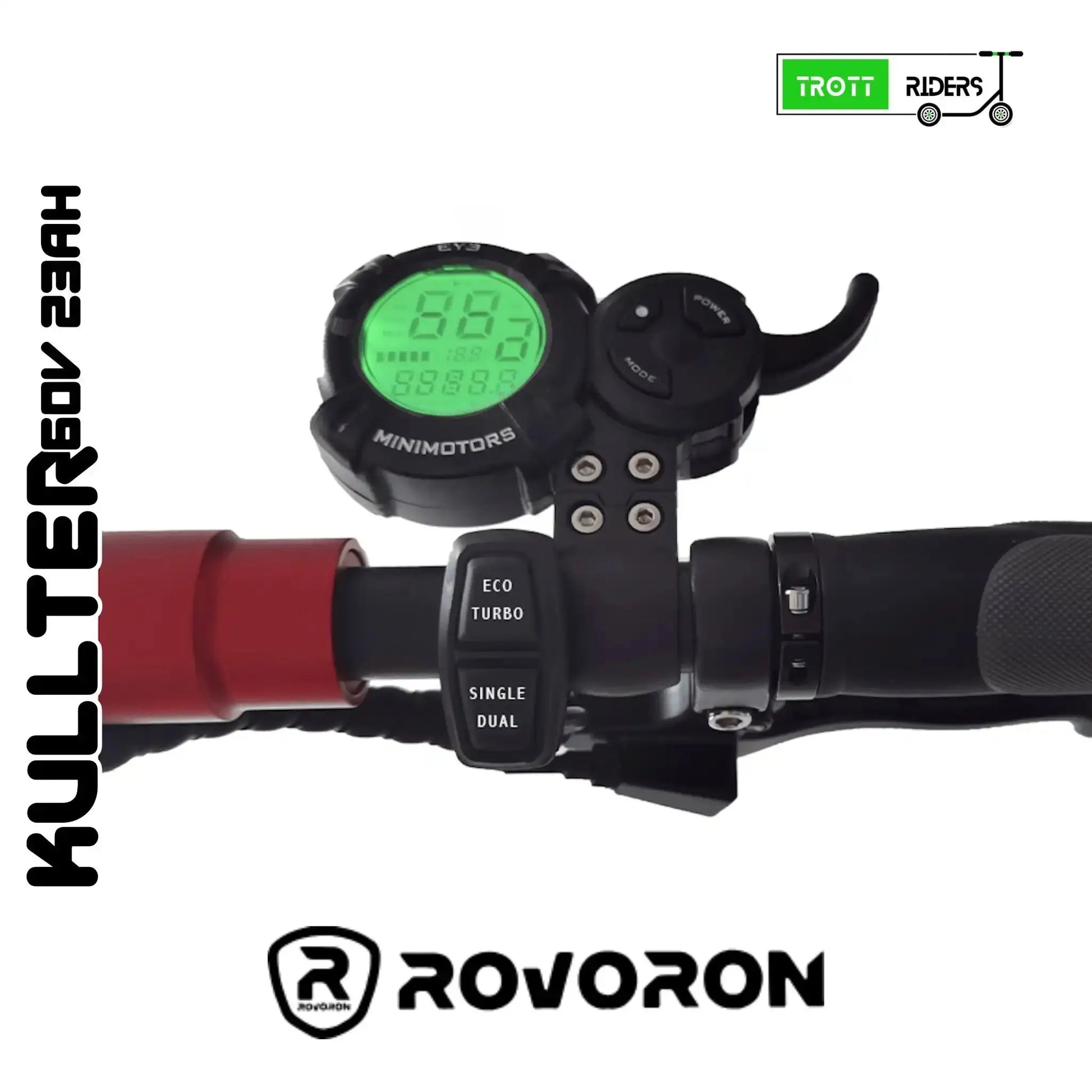 ROVORON KULLTER 60V 23.4AH NOIR Trott-Riders