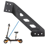 Schéma d'emplacement bras gauche sur châssis avant KuKirin G2 Max - Guide positionnement renfort latéral.