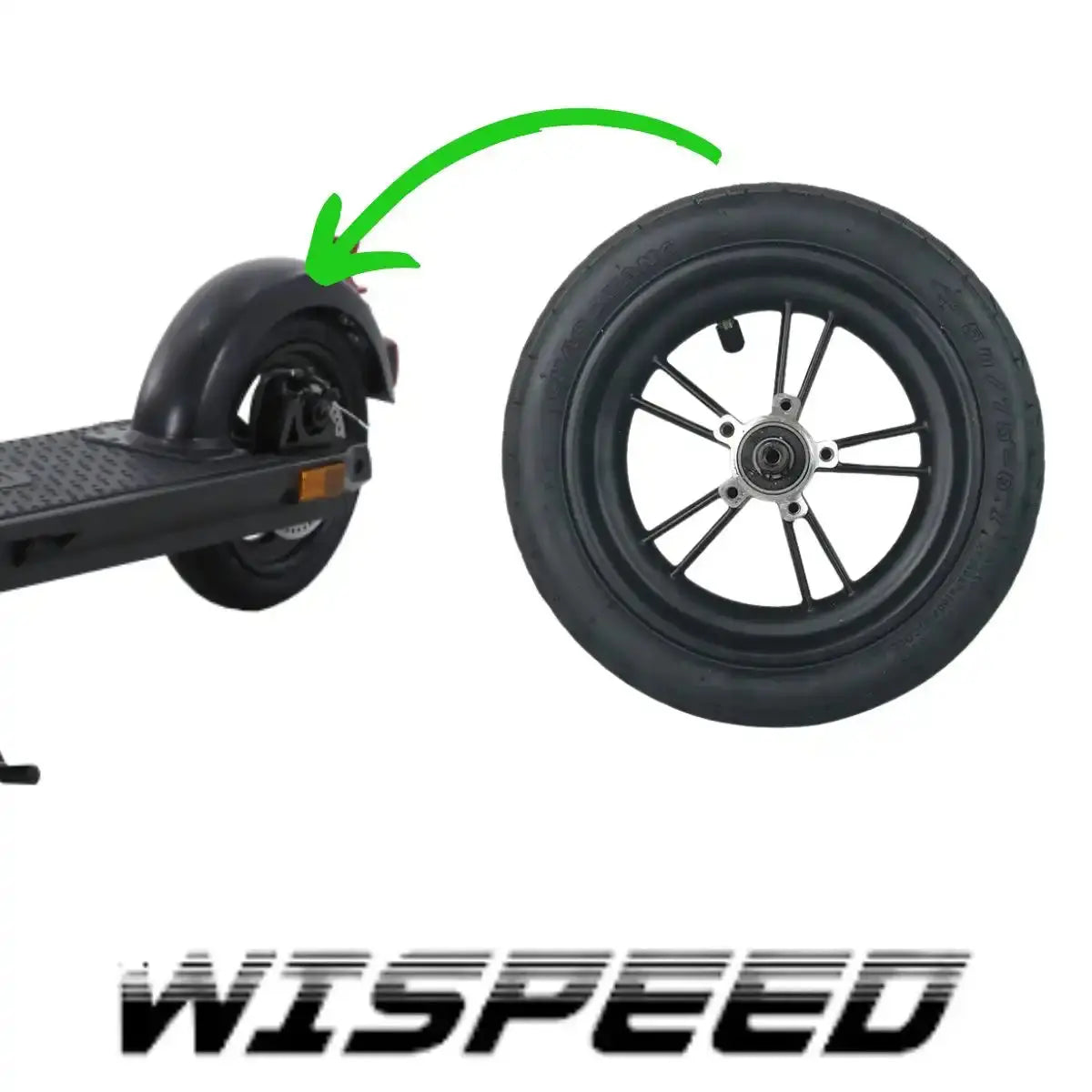 Roue arrière complète Wispeed T855/T850 Trott-Riders