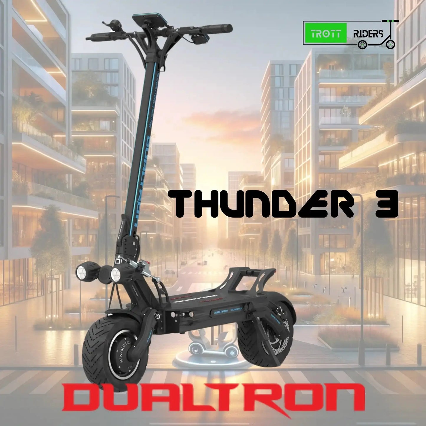 TROTTINETTE ÉLECTRIQUE DUALTRON THUNDER 3 | 72V 40Ah