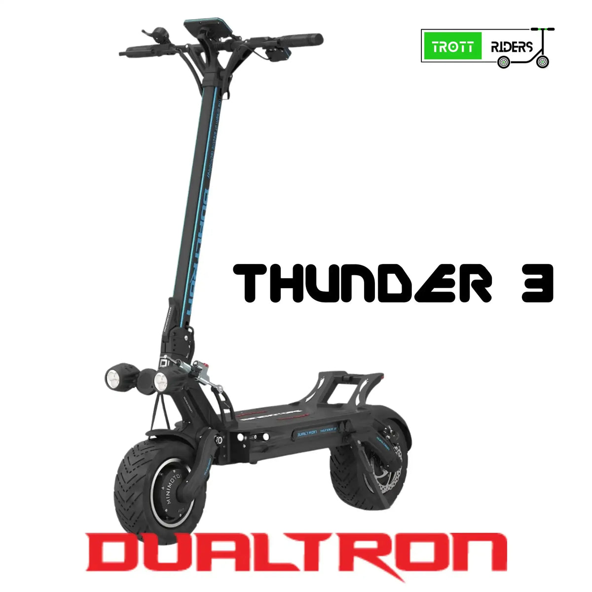 TROTTINETTE ÉLECTRIQUE DUALTRON THUNDER 3 | 72V 40Ah - Trott-Riders