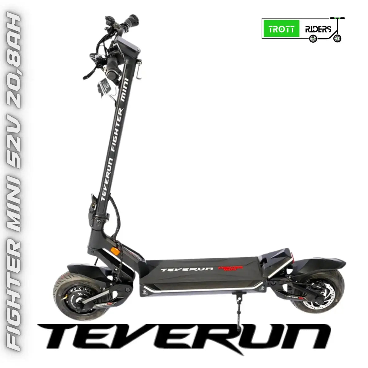 Trottinette électrique TEVERUN FIGHTER mini 52v 20,8Ah - Trott-Riders