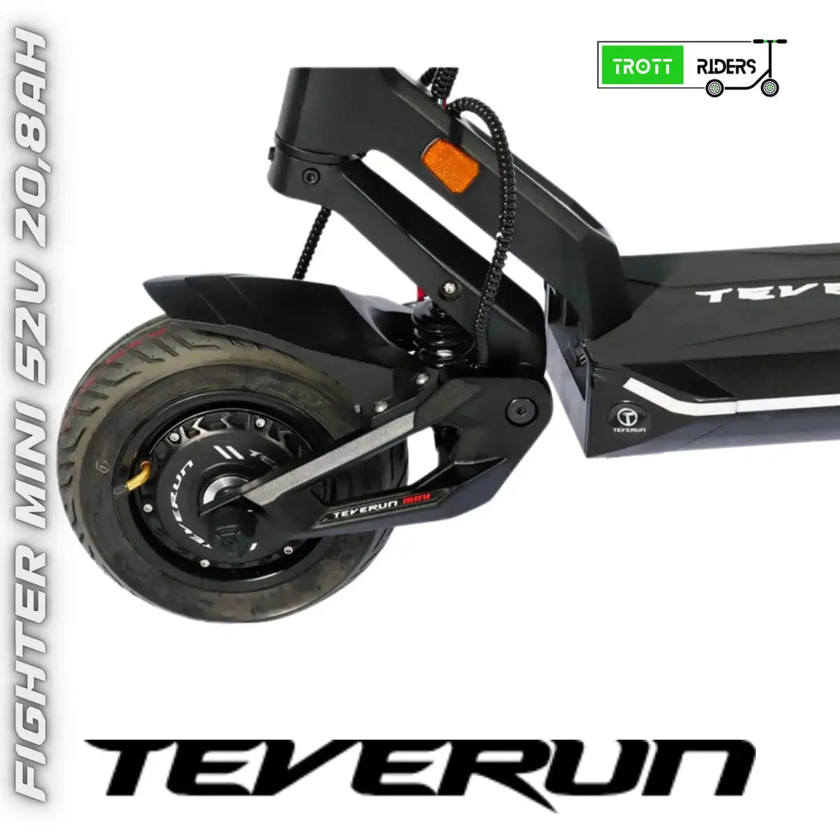 Trottinette électrique TEVERUN FIGHTER mini 52v 20,8Ah - Trott-Riders