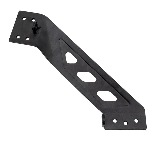 Vue interne structurelle du bras de liaison droit KuKirin G2 Max. Conception en métal ajouré avec renforts pour rigidité maximale du châssis et protection latérale