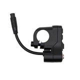 Commodo Kukirin G3 Pro vue côté collier fixation guidon et câble de connexion