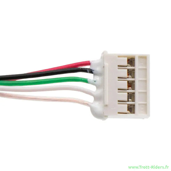 Connecteur électrique à cinq fils pour accélérateur Kukirin avec bouton de démarrage