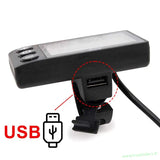 Afficheur noir pour vélo électrique avec port USB, pièce détachée trottinette électrique