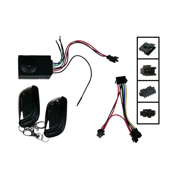 Alarme coupe circuit pour circuit trottinette électrique avec télécommande et câblage