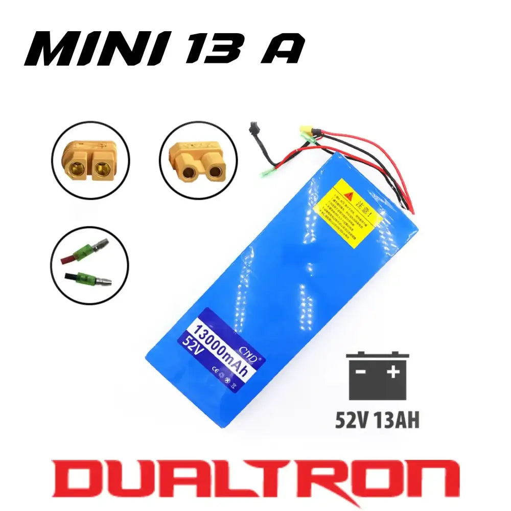 Batterie 52v 13ah LG pour Dualtron Mini trottinette électrique, pack batterie puissante