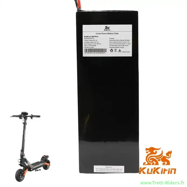 Batterie Kukirin G2 Pro pour scooter électrique, version pro de la batterie Kukirin