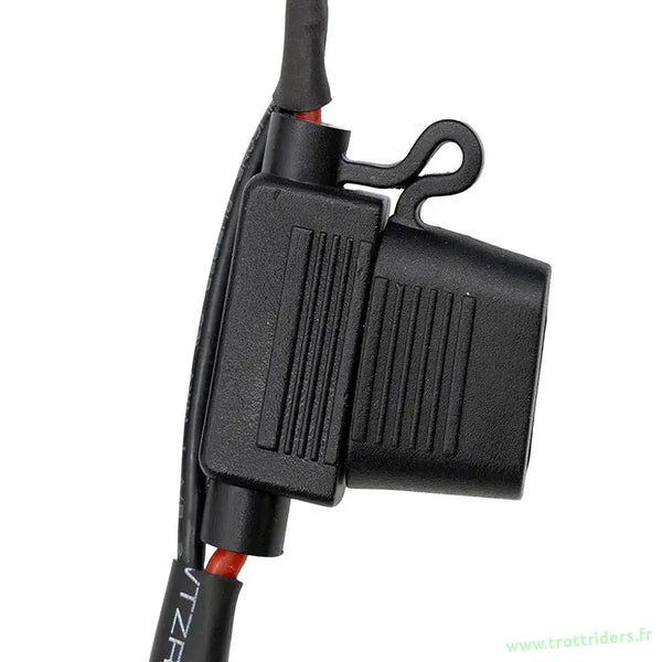 Fusible en ligne noir pour Batterie Urbanglide E-Cross, pièces détachées trottinette électrique