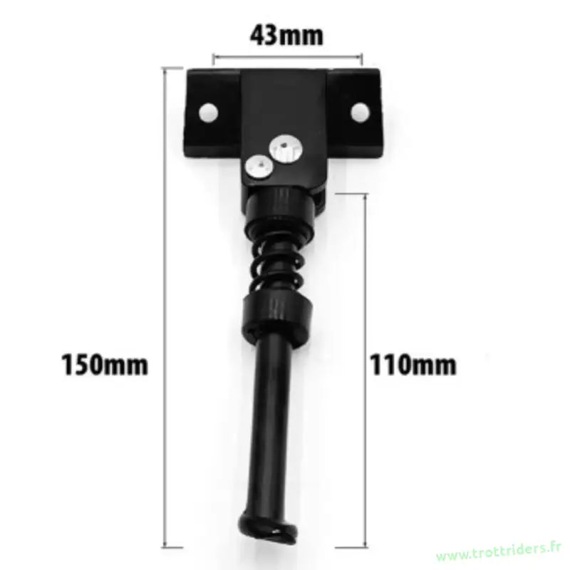 Support de bicycle en métal noir urbanglide e-cross pro avec dimensions, pièces détachées trottinette électrique