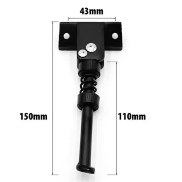 Support de bicycle en métal noir urbanglide e-cross pro avec dimensions, pièces détachées trottinette électrique