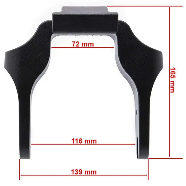 Support en métal noir bras arrière Dualtron Mini rechange officielle modèles spéciaux