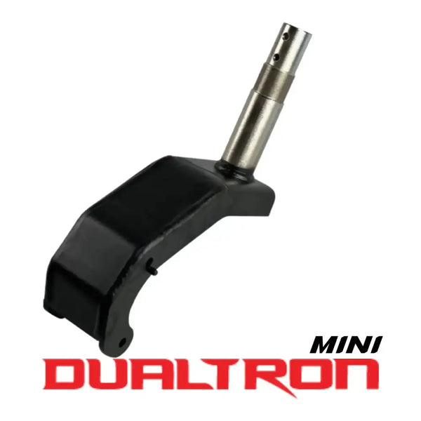 Colonne de direction noire et argent pour Fourche Dualtron Mini, rechange originale Minimotors, qualité supérieure