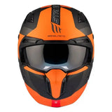 Casque Streetfighter Orange et Noir Confort Premium avec technologie HIRP pour sécurité