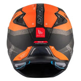 Casque Streetfighter Orange et Noir Confort Premium avec technologie Hirp pour sécurité