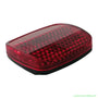 Reflecteur rouge rectangulaire avec base noire pour catadioptre garde boue arriere Wispeed T855