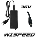 Chargeur 36V pour Trottinettes Wispeed, compatible 36v 2a Wispeed, recharge efficace