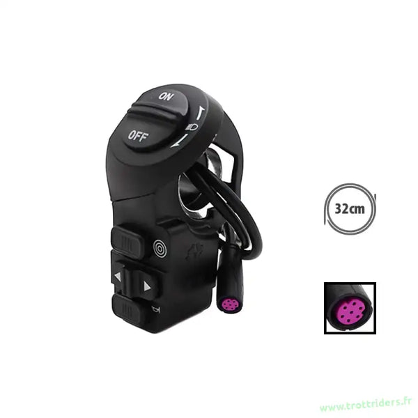 Switch Urbanglide bouton commande e-cross avec connecteur pour Commutateur Urbanglide E-Cross officiel