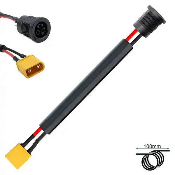 Câble adaptateur électrique avec connecteurs pour Connecteur Kukirin G2 Pro pièces détachées trottinette électrique