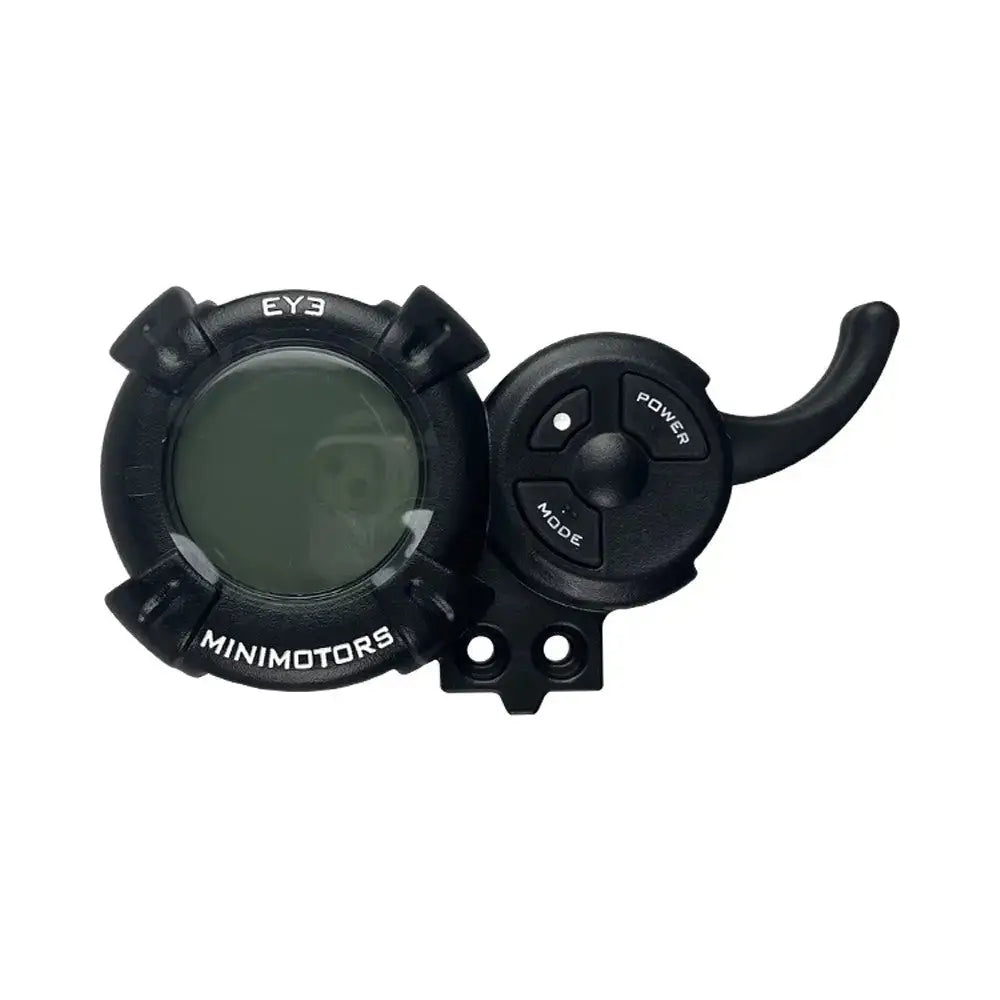 Affichage et commande de trottinette électrique noire minimotors dualtron ey3 originale