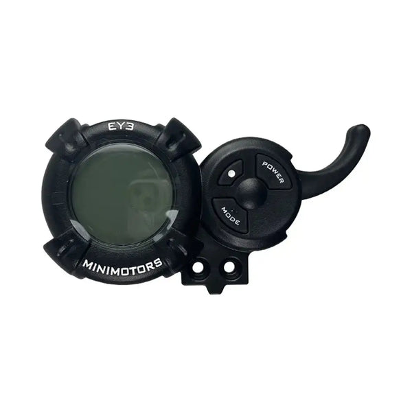 Affichage et commande de trottinette électrique noire minimotors dualtron ey3 originale