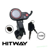 Display ZQ-100 avec contacteur à clé pour trottinette électrique, écran et clés