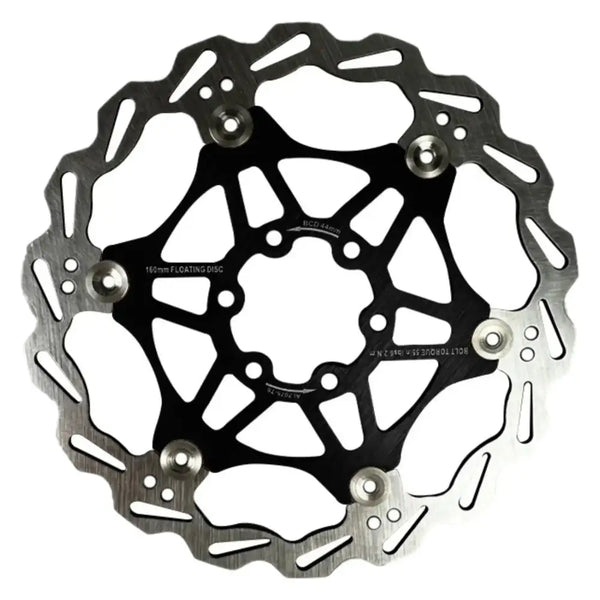 Disque de frein flottant 160mm pour vélo, rotor deux pièces flottant 160mm