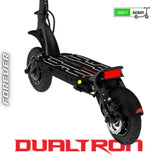 Scooter électrique noir Dualtron Forever 60V avec autonomie élevée, trottinette électrique Dualtron
