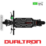 Scooter électrique noir Dualtron Forever 60V avec autonomie élevée, trottinette électrique Dualtron