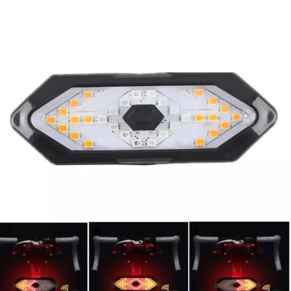 Feu arrière led clignotant pour trottinette électrique, accessoires indispensables pour la sécurité