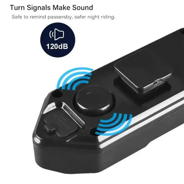 Feu arrière LED clignotant pour trottinette électrique avec signal sonore, accessoire indispensable