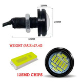 LED feu clignotant 12V avec bolt, dimensions et puce détaillée pour centrale clignotante