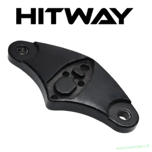 Support de fixation noire pour trottinette Hitway, fixation fourche Hitway robuste
