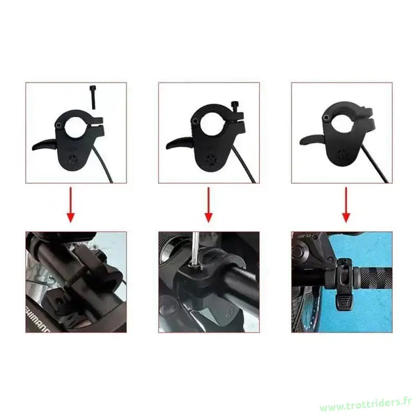 Guide d’installation de la gâchette accélérateur 300X pour trottinette électrique