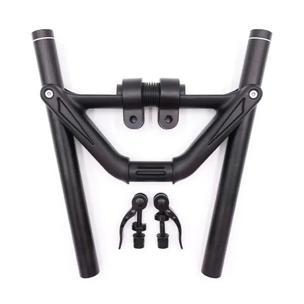 Guidon pliant Dualtron pour trottinette électrique Dualtron, manettes pliables noires
