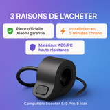 Image marketing accélérateur Xiaomi avec 3 raisons d'achat