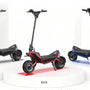 Trottinette électrique Rovoron R7 V2 60V 28Ah noire, tout-terrain double moteur