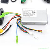 Image d’un controleur 36v 17a en acier avec câbles pour le kit controleur 36v XBOT écran central