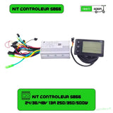Kit Contrôleur S886 24/36/48V 13A 250/350/500W pour Trottinettes Électriques - Trott-Riders