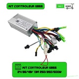 Kit Contrôleur S886 24/36/48V 13A 250/350/500W pour Trottinettes Électriques - Trott-Riders