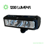 Lampe phare puissante avec barre LED rectangulaire, fonction powerbank, installation facile