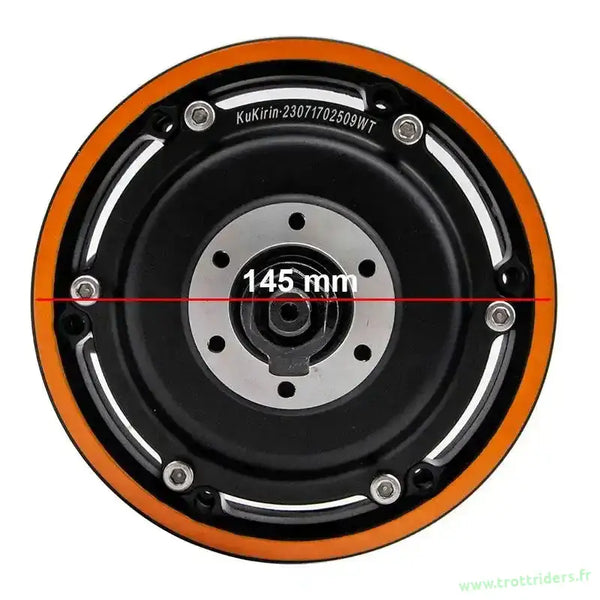 Moteur original Kukirin Pro 1000W 48V avec cercle orange pour performances optimales