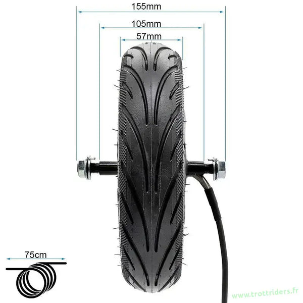 Moteur 36V 450W 6,5 / B50 Ninebot F2 Pro Officiel Segway